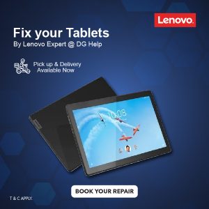 Lenovo Tablet repair from Lenovo Authorised Service Center