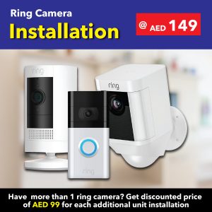 Quality Ring camera Installation in UAE