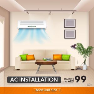 Air conditioning installation,AC installation service in Dubai