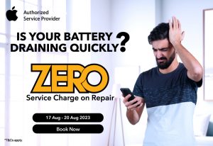 Battery Woes? Not Anymore! 🔋 Our iPhone battery repairs come with ZERO service charge.