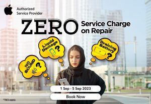 Cracked screen, dead battery, or any other iPhone issue – repair with Zero Service Charges
