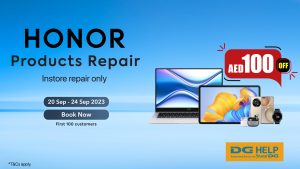 Honor Repair Special: Save AED 100 on Your First Fix