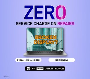 Get Your Laptop Fixed with Zero Service Fee